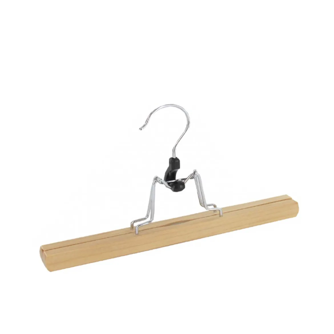 Cintre en bois FSC pour pantalon ou jupe
