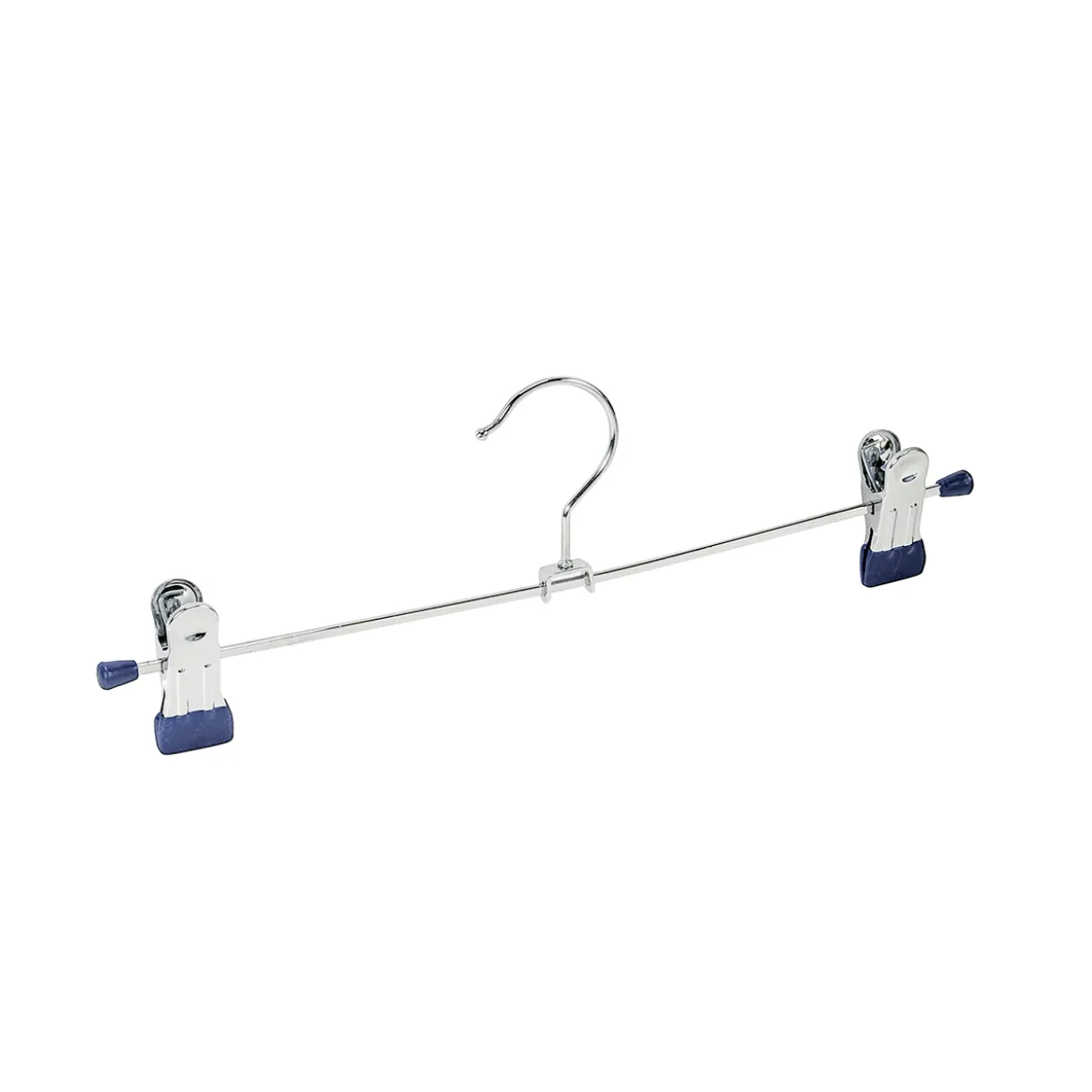 2 cintres métalliques à pinces de 40 cm