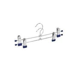 2 cintres métalliques à pinces de 30cm
