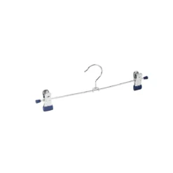 2 cintres métalliques à pinces de 30cm