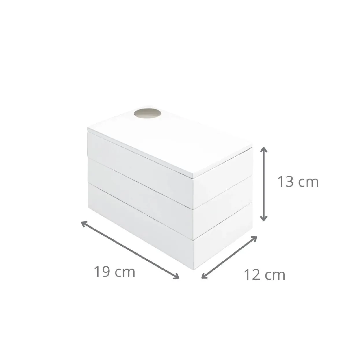 Coffret à bijoux compact