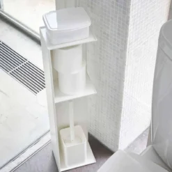 Colonne de rangement pour WC