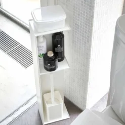Colonne de rangement pour WC