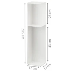 Colonne de rangement pour WC
