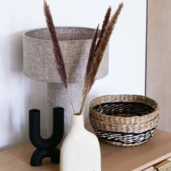 Corbeille en paille