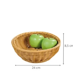 Corbeille à fruits ronde lavable