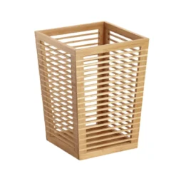 Corbeille à papier en bambou