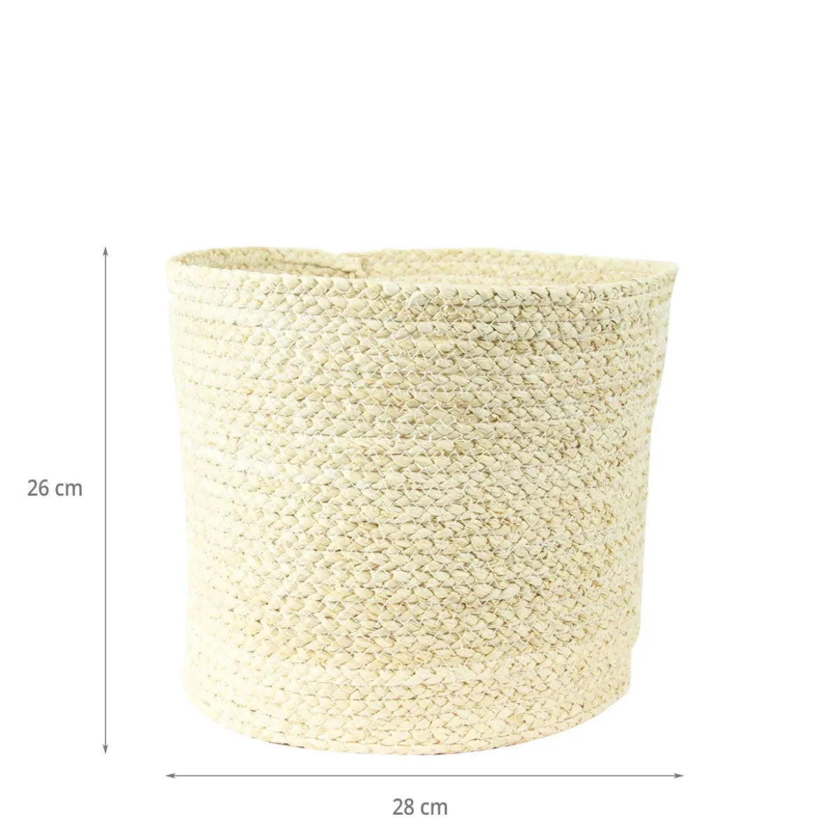 Corbeille à papier naturelle