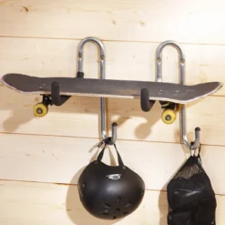 Crochet de rangement pour skateboard