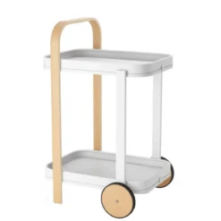 Desserte blanche de style scandinave