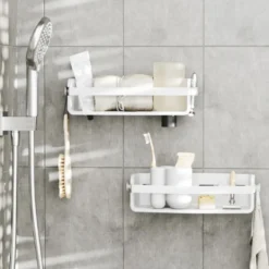 Etagère de douche adhésive