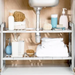 Etagère extensible sous évier
