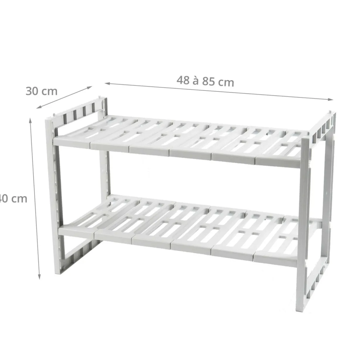 Etagère extensible sous évier