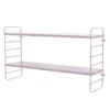 Etagère murale vieux rose