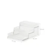 Etagère à épices en plastique transparent pour placard. Taille M