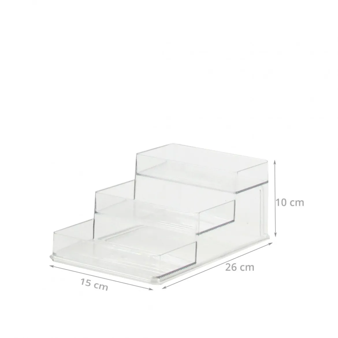 Etagère à épices en plastique transparent pour placard. Taille M