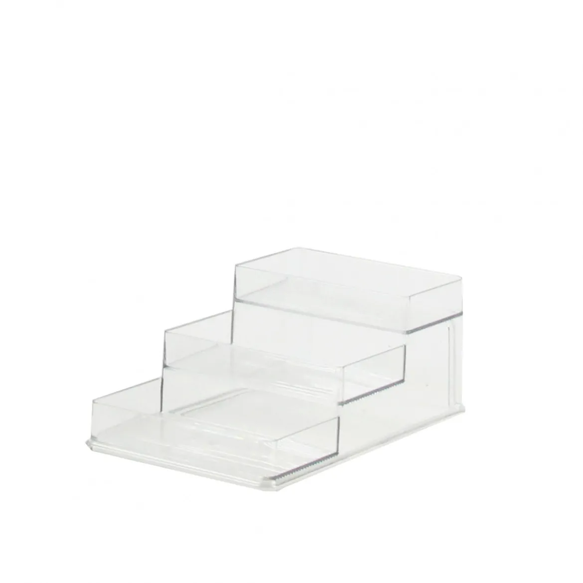 Etagère à épices en plastique transparent pour placard. Taille M