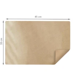 Feuille de protection réutilisable pour four