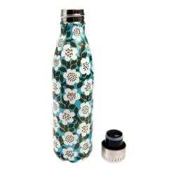 Gourde fleurie en inox