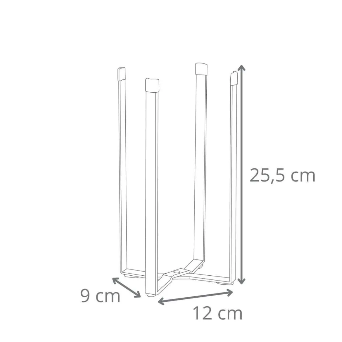 Égouttoir à bouteilles pliable