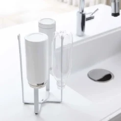 Égouttoir à bouteilles pliable