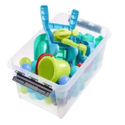 Grande boîte de rangement transparente 47 litres