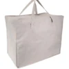 Grand sac de rangement en tissu clair