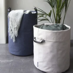 Grand sac à linge en tissu