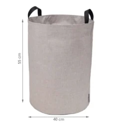 Grand sac à linge en tissu