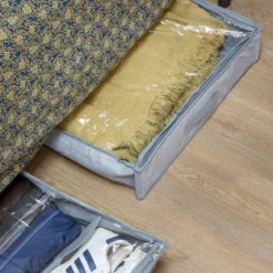 Housse de rangement sous le lit rigide