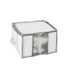 Housse de rangement sous vide blanche avec sangles (taille S)