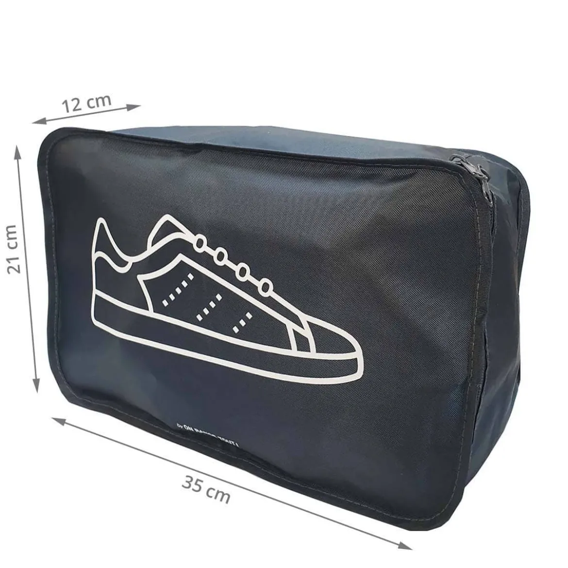 Housse de voyage grise pour baskets