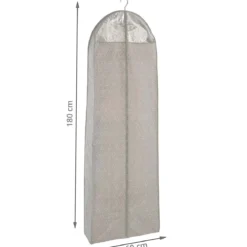 Housse pour vêtement long 180 cm