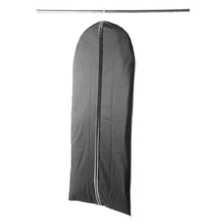 Housse pour vêtements en PEVA noir (L)
