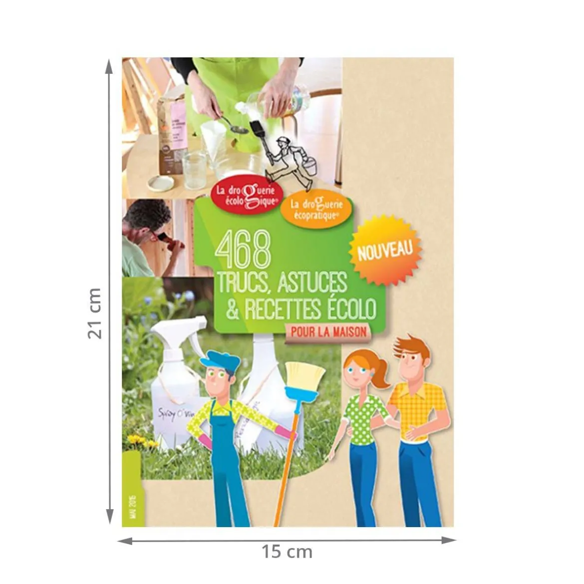 Livre trucs et astuces écologiques pour la maison