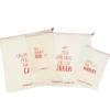 Lot de 4 sacs à vrac bio et originaux