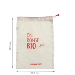 Lot de 4 sacs à vrac bio et originaux