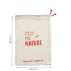 Lot de 4 sacs à vrac bio et originaux