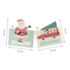 6 marque-places de Noël