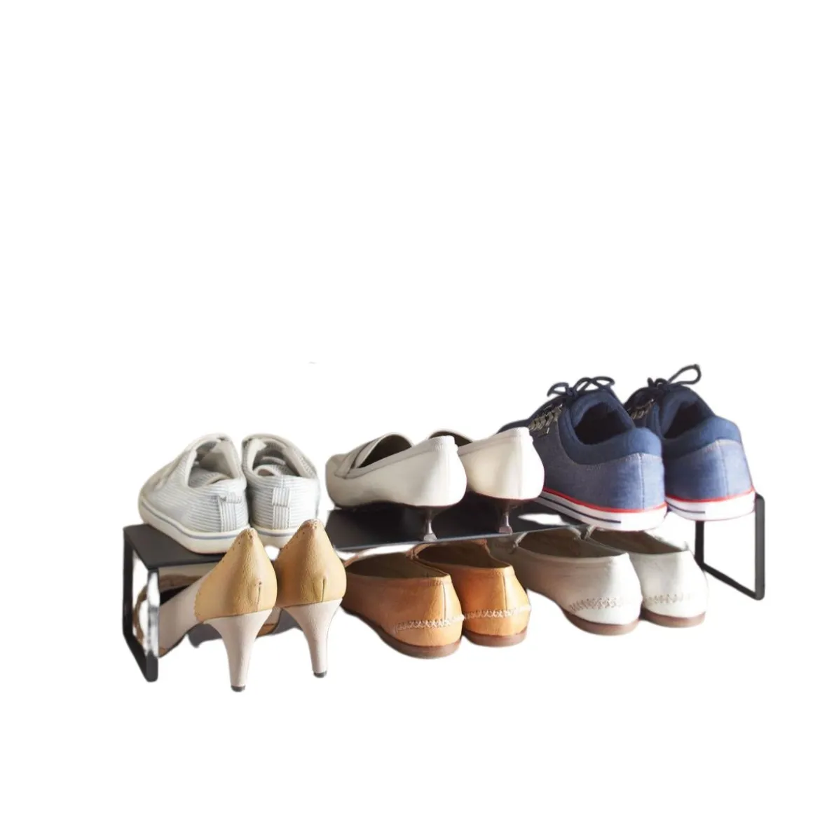 Mini étagère à chaussures pour placard
