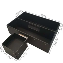 Organisateur de bureau avec poignée