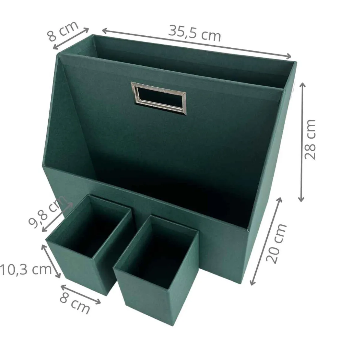 Organisateur de bureau pour mug et ordinateur