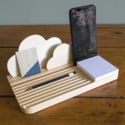 Organisateur de bureau pour tablette et téléphone made in France