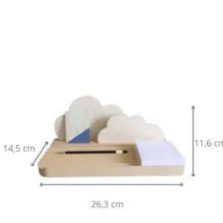Organisateur de bureau pour tablette et téléphone made in France