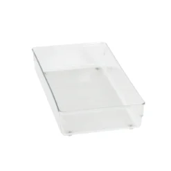 Organisateur L rectangulaire en acrylique pour tiroirs
