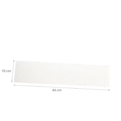 Organisateurs de tiroir modulables et blancs (6 planches)