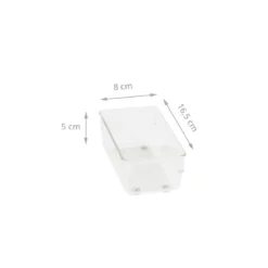 Organisateur étroit M en acrylique pour tiroirs