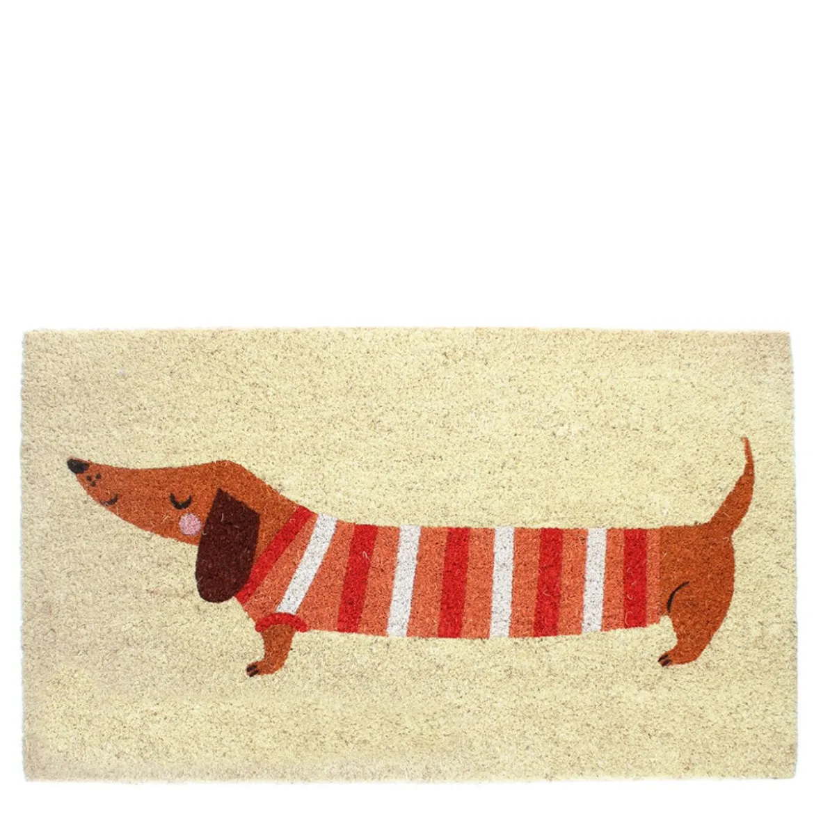 Paillasson chien saucisse