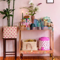 Panier cube de rangement 30 cm