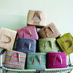 Panier cube de rangement 30 cm